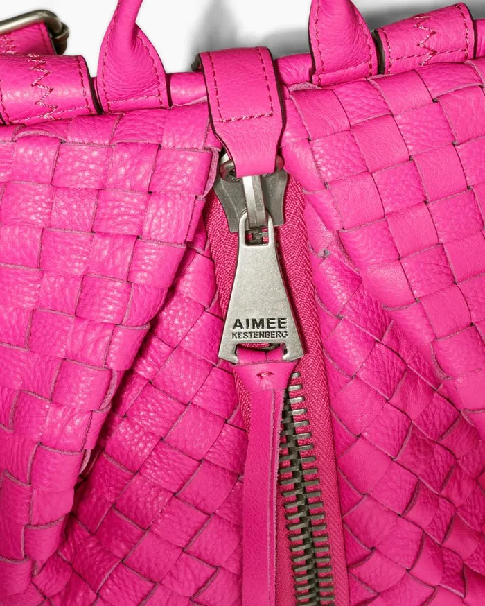 Aimee Kestenberg Backpacks Women Tamitha Backpack Hot Pink Woven