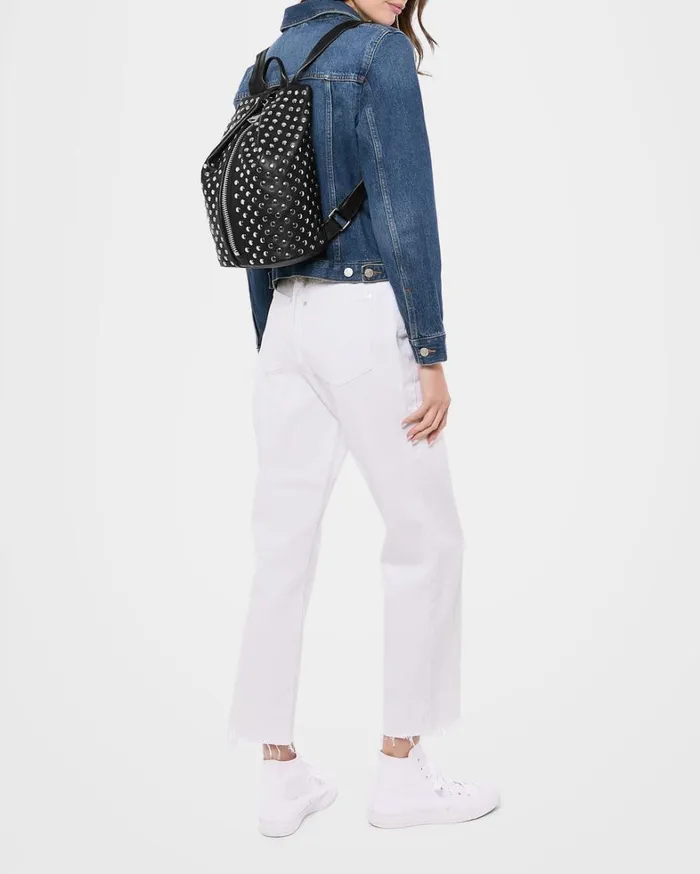 Aimee Kestenberg Backpacks Women Tamitha Novelty Backpack Black With Disco Studs