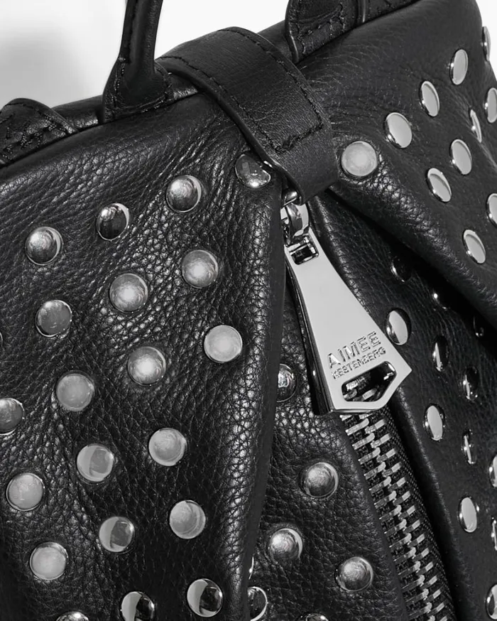 Aimee Kestenberg Backpacks Women Tamitha Novelty Backpack Black With Disco Studs