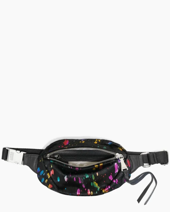 Aimee Kestenberg Bum Bags and Belt Bags Women Milan Novelty Bum Bag Rainbow Haircalf