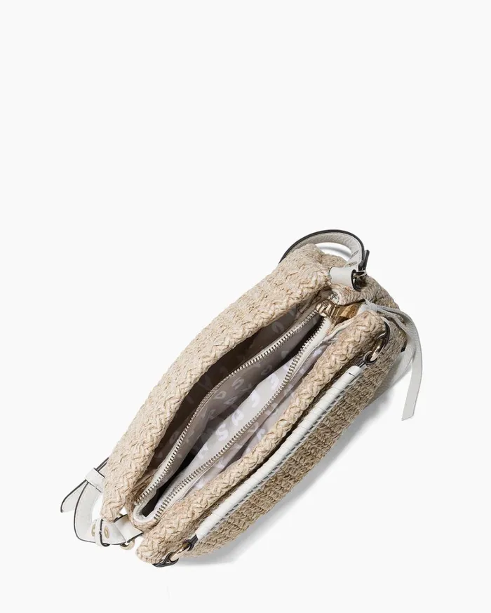 Aimee Kestenberg Clutches Women All For Love Convertible Crossbody Clutch Straw With Vanilla