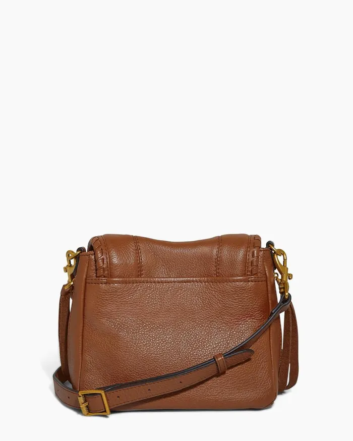 Aimee Kestenberg Crossbody Bags Women All For Love Mini Crossbody Chestnut With 14k Yellow Gold