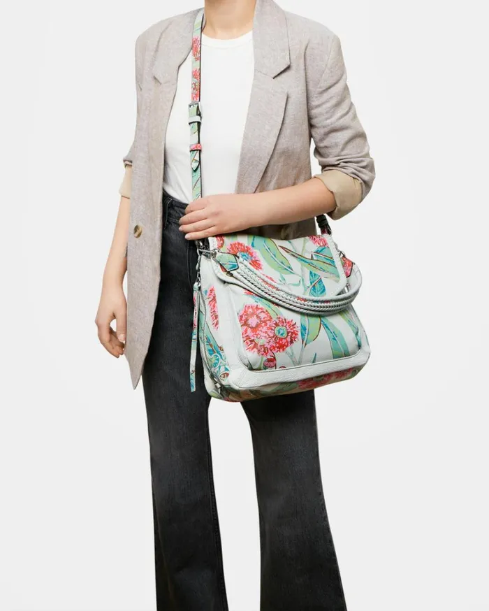 Aimee Kestenberg Satchels Women All For Love Convertible Shoulder Eucalyptus Print