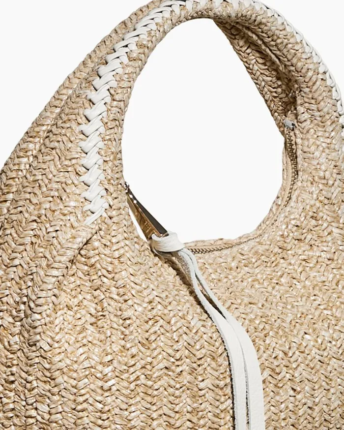 Aimee Kestenberg Satchels Women Aura Handheld Natural Straw