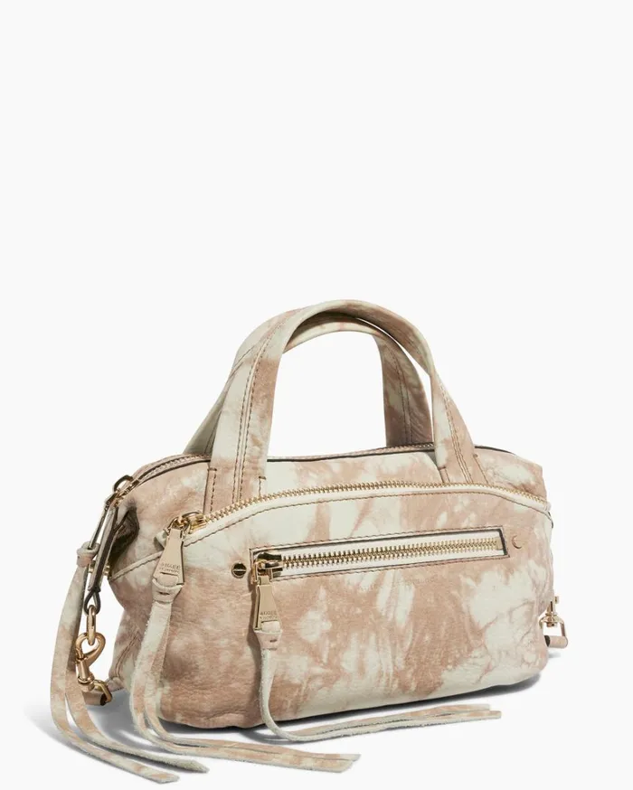 Aimee Kestenberg Satchels Women Night Is Young Mini Crossbody Satchel Oat Tie Dye