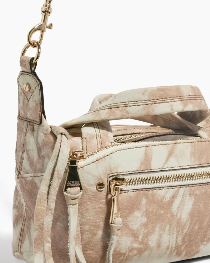 Aimee Kestenberg Satchels Women Night Is Young Mini Crossbody Satchel Oat Tie Dye