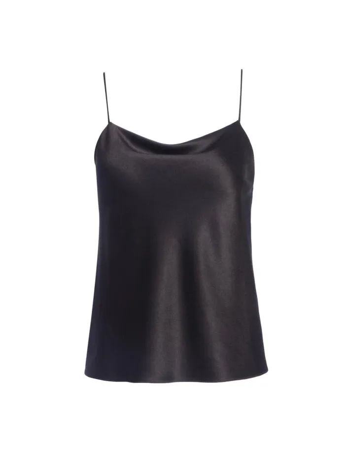 Alice Olivia HARMON DRAPEY SLIP TANK Almond Women Tops