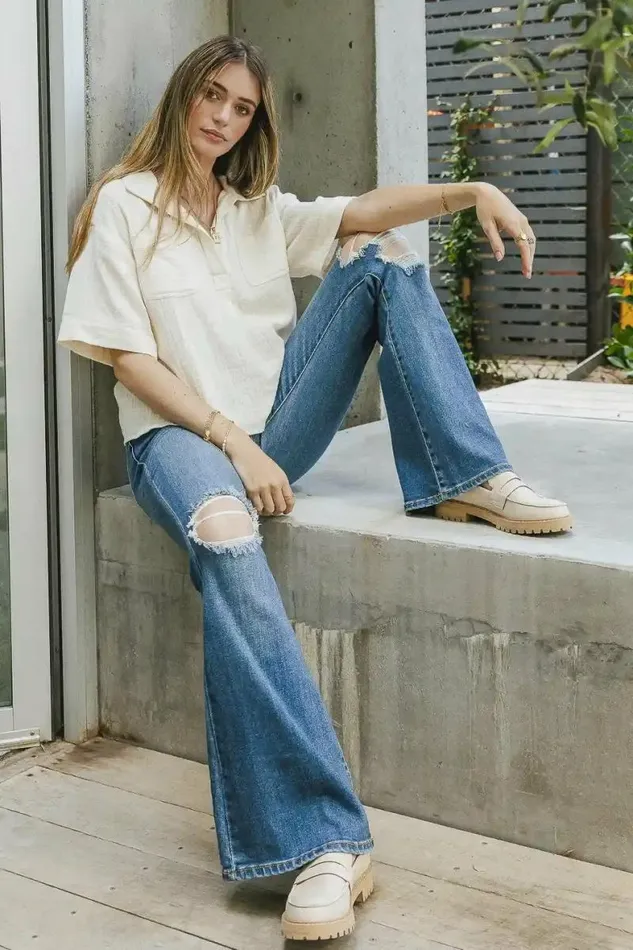 Alyssa Top In Cream Cream Women Bohme Tops