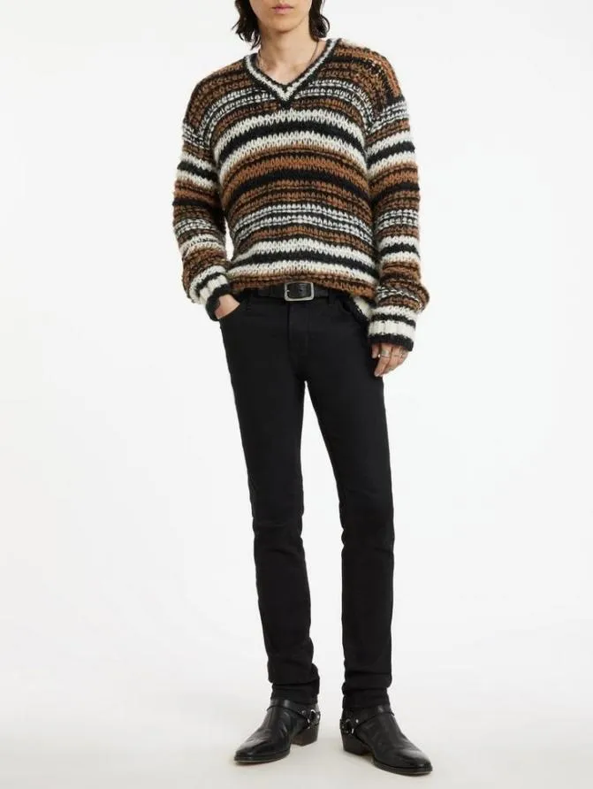 ANGICOS VNECK SWEATER Caramel Clothing John Varvatos Sweaters