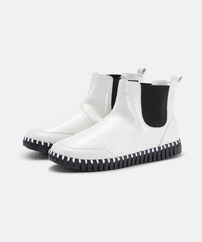 Ankel Boot Gloss 8211 Kit Black Shoes Ilse Jacobsen Tulip Boots