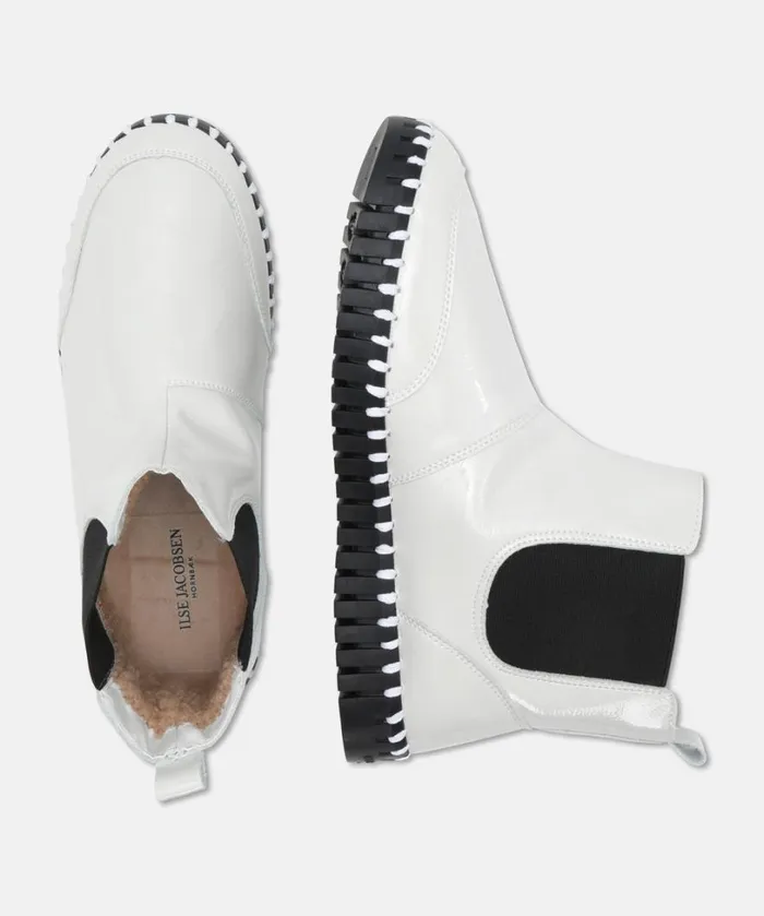 Ankel Boot Gloss 8211 Kit Black Shoes Ilse Jacobsen Tulip Boots