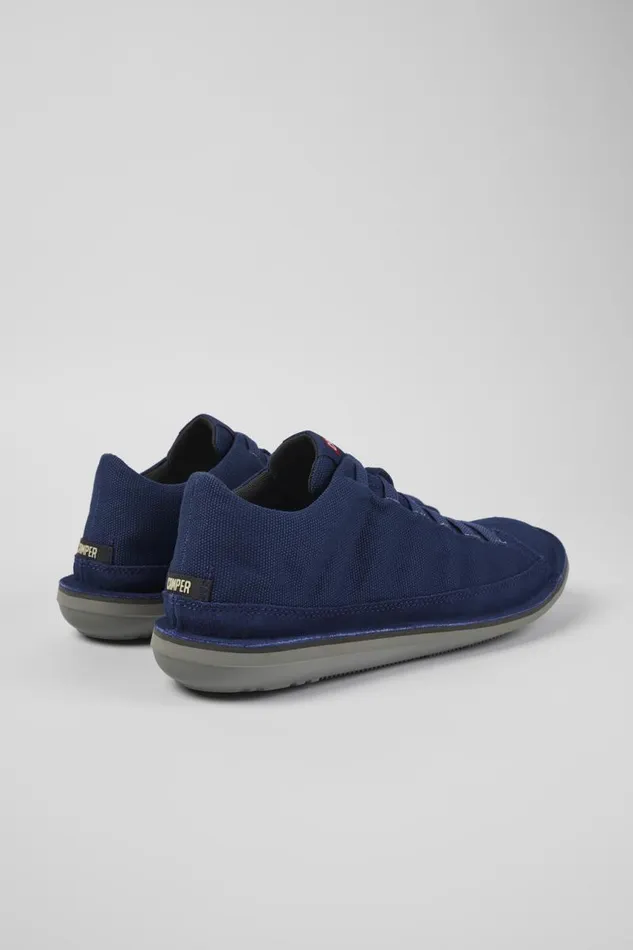 Ankle Boots Men Camper Beetle Blue TextileNubuck Basket Bootie Ankle Boots Men Camper Beetle Blue TextileNubuck Basket Bootie
