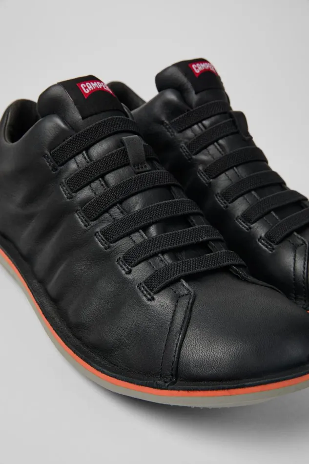 Ankle Boots Men Camper Beetle HYDROSHIELD Black Leather Sneakers