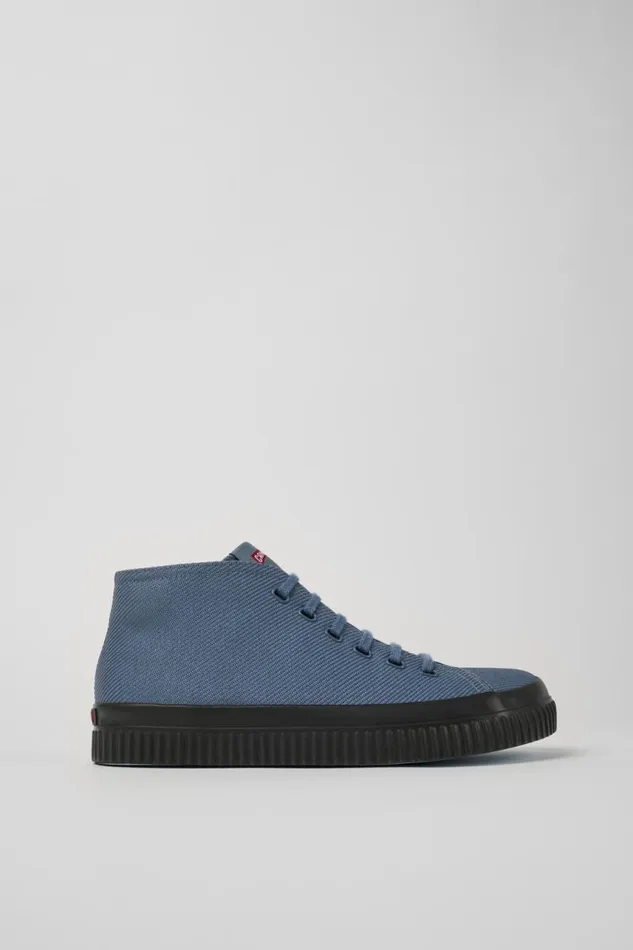 Ankle Boots Men Camper Peu Roda Gray Recycled Cotton Sneakers