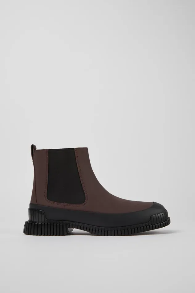 Ankle Boots Men Camper Pix Brown And Black Leather Chelsea Boots Ankle Boots Men Camper Pix Brown And Black Leather Chelsea Boots