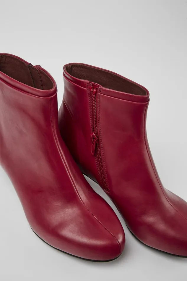 Ankle Boots Women Camper Helena Red Ankle Boots