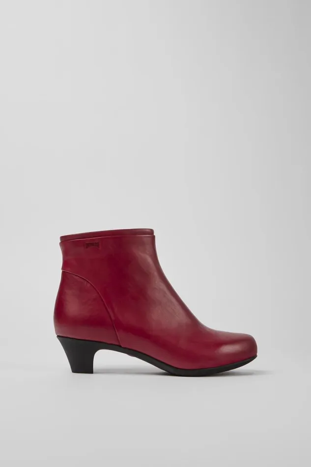 Ankle Boots Women Camper Helena Red Ankle Boots