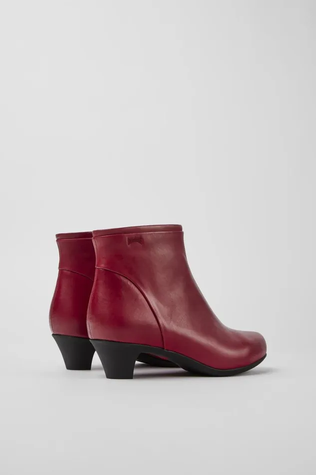 Ankle Boots Women Camper Helena Red Ankle Boots