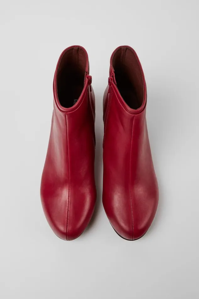 Ankle Boots Women Camper Helena Red Ankle Boots