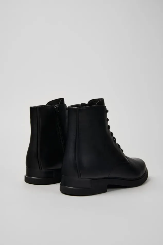 Ankle Boots Women Camper Iman Black Leather Laceup Boots Ankle Boots Women Camper Iman Black Leather Laceup Boots