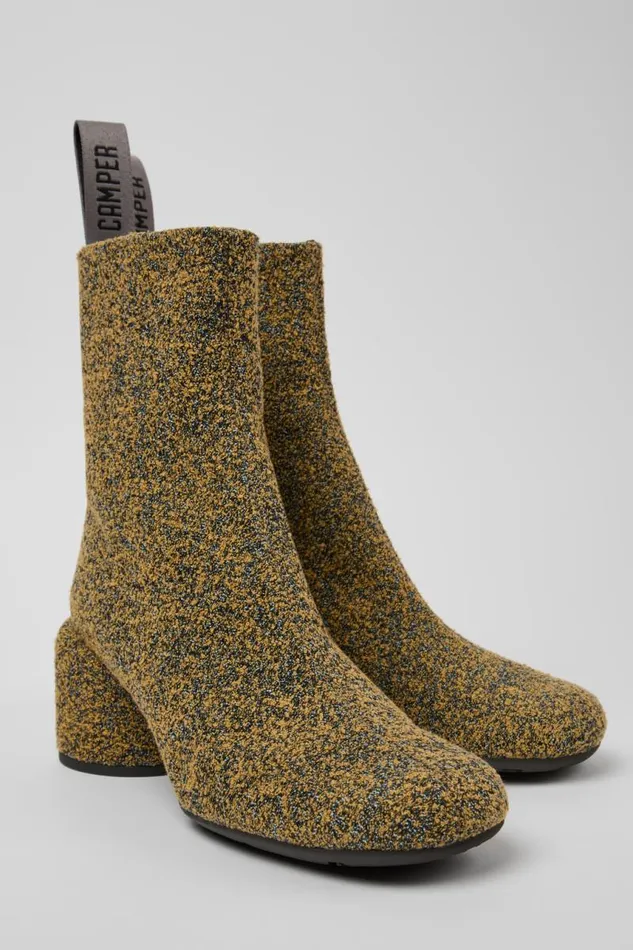 Ankle Boots Women Camper Niki Multicolored Textile Boots