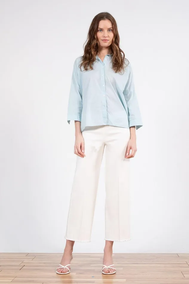 Avenue Montaigne ALEX OffWhite Denim Women Pants