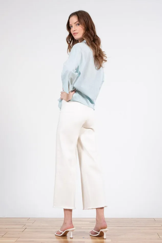 Avenue Montaigne ALEX OffWhite Denim Women Pants Avenue Montaigne ALEX OffWhite Denim Women Pants
