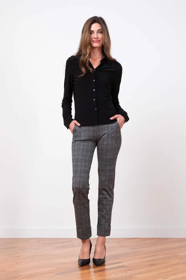Avenue Montaigne BEN Metallic Women Pants