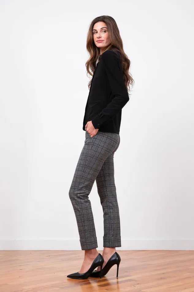 Avenue Montaigne BEN Metallic Women Pants