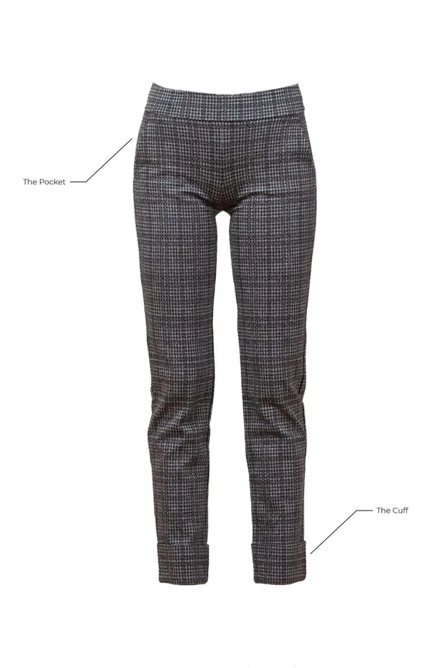 Avenue Montaigne BEN Metallic Women Pants