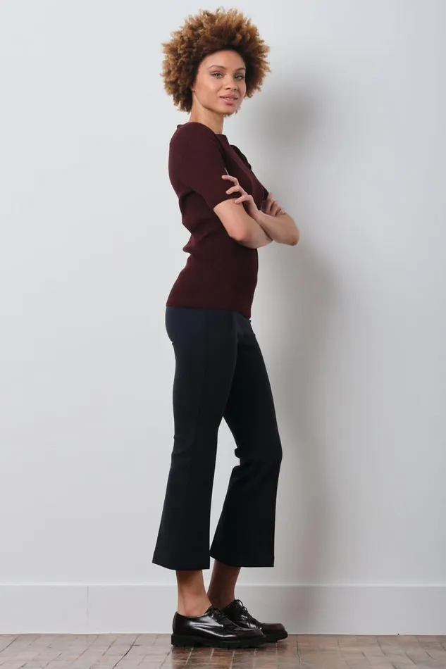 Avenue Montaigne LEO Freedom Navy Women Pants Avenue Montaigne LEO Freedom Navy Women Pants