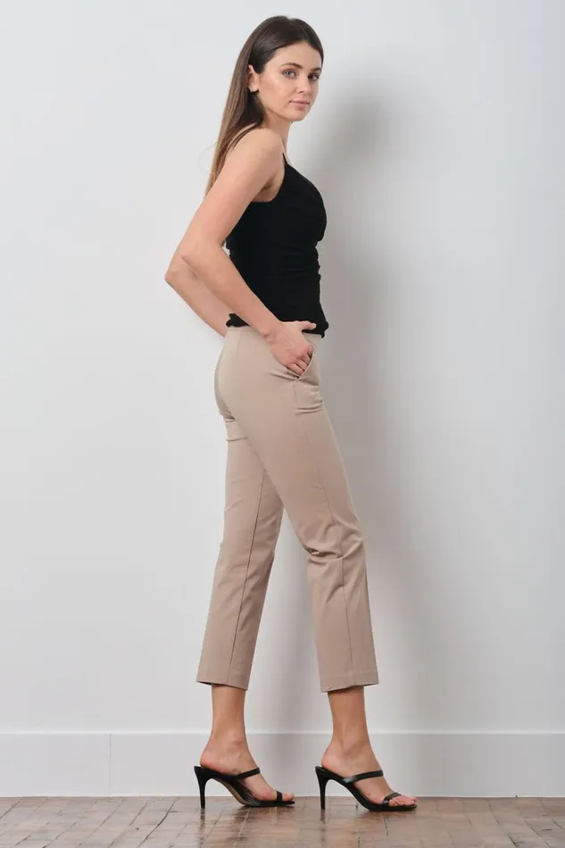 Avenue Montaigne LULU Cotton Cafe Late Women Pants