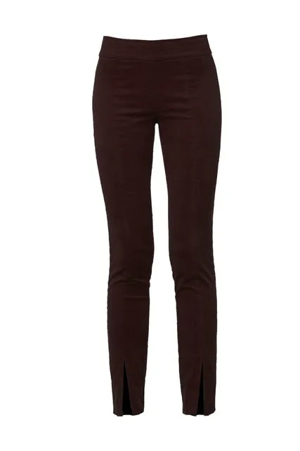 Avenue Montaigne MAX Fine Corduroy Brown Women Pants Avenue Montaigne MAX Fine Corduroy Brown Women Pants