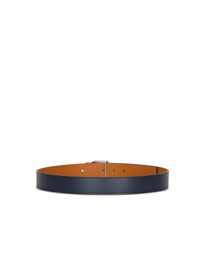 BBelt In Leather Multicolor Men Balmain Belts
