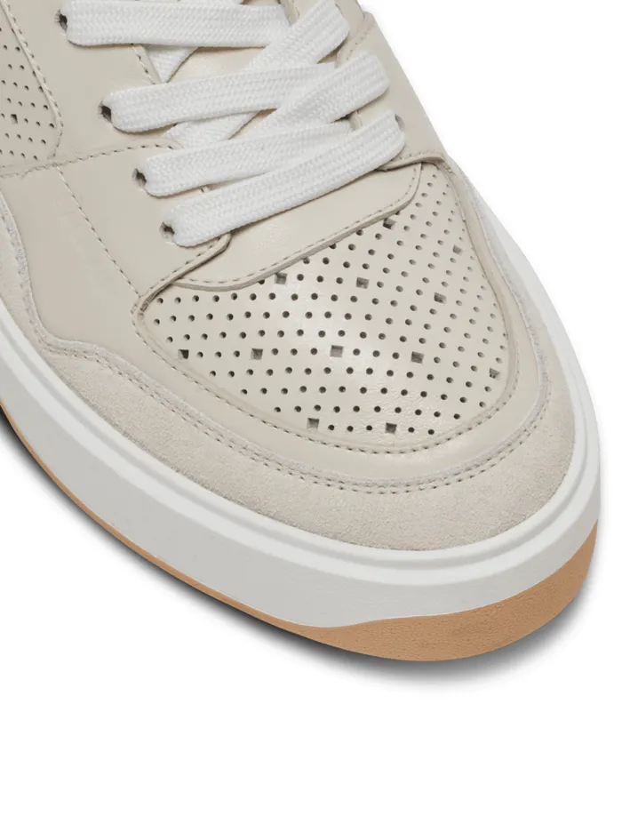 BCourt Flip Leather Sneakers Beige Women Balmain Sneakers