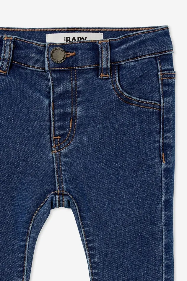 Baby Bottoms Cotton On Sloan Baby Skinny Jean Sorrento Dark Blue