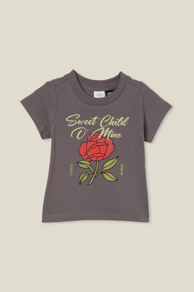 Baby Tops Jackets and Sweaters Cotton On Jamie Short Sleeve TeeLicense Lcn Bra Rabbit Greysweet Child O Mine Rose Baby Tops Jackets and Sweaters Cotton On Jamie Short Sleeve TeeLicense Lcn Bra Rabbit Greysweet Child O Mine Rose