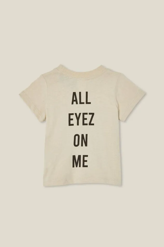 Baby Tops Jackets and Sweaters Cotton On Jamie Short Sleeve TeeLicense Lcn Bra Rainy Daytupac All Eyez