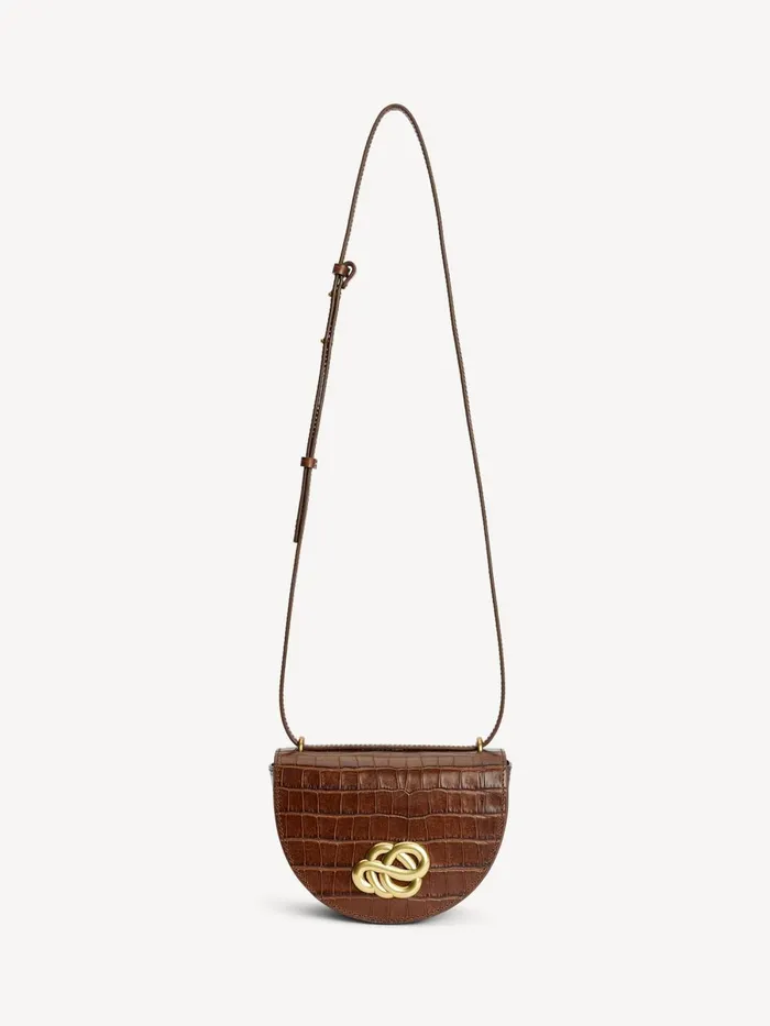 Bags Women By Malene Birger Cebelle Leather Shoulder Bag Bison