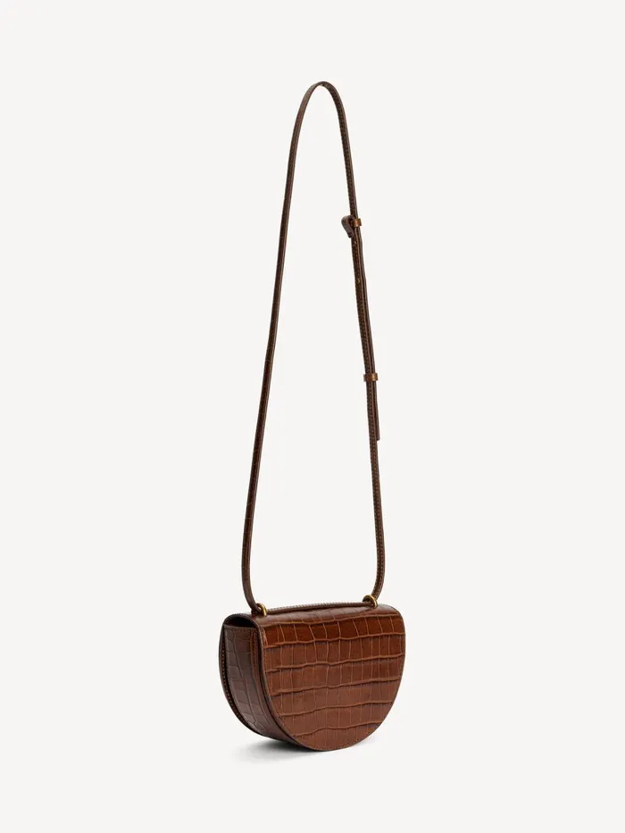 Bags Women By Malene Birger Cebelle Leather Shoulder Bag Bison Bags Women By Malene Birger Cebelle Leather Shoulder Bag Bison