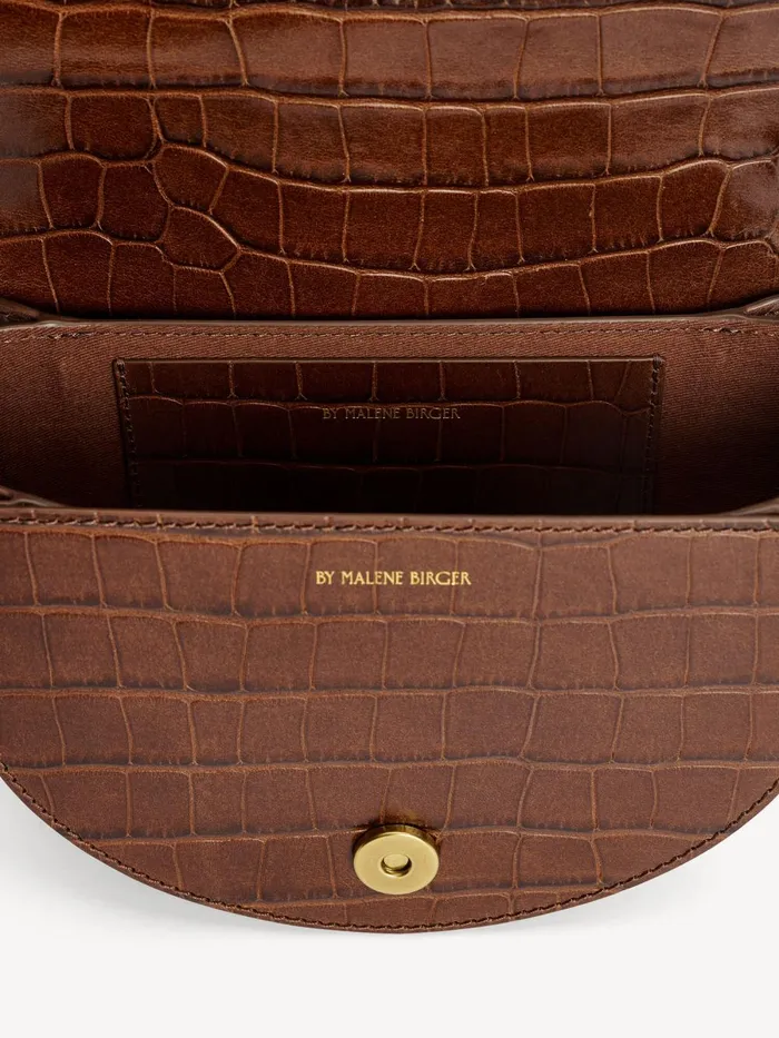 Bags Women By Malene Birger Cebelle Leather Shoulder Bag Bison Bags Women By Malene Birger Cebelle Leather Shoulder Bag Bison
