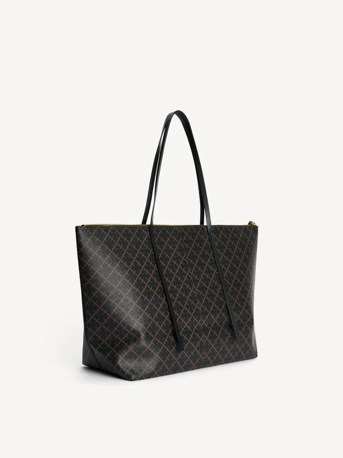 Bags Women By Malene Birger Luze Tote Bag Dark Chokolate Bags Women By Malene Birger Luze Tote Bag Dark Chokolate