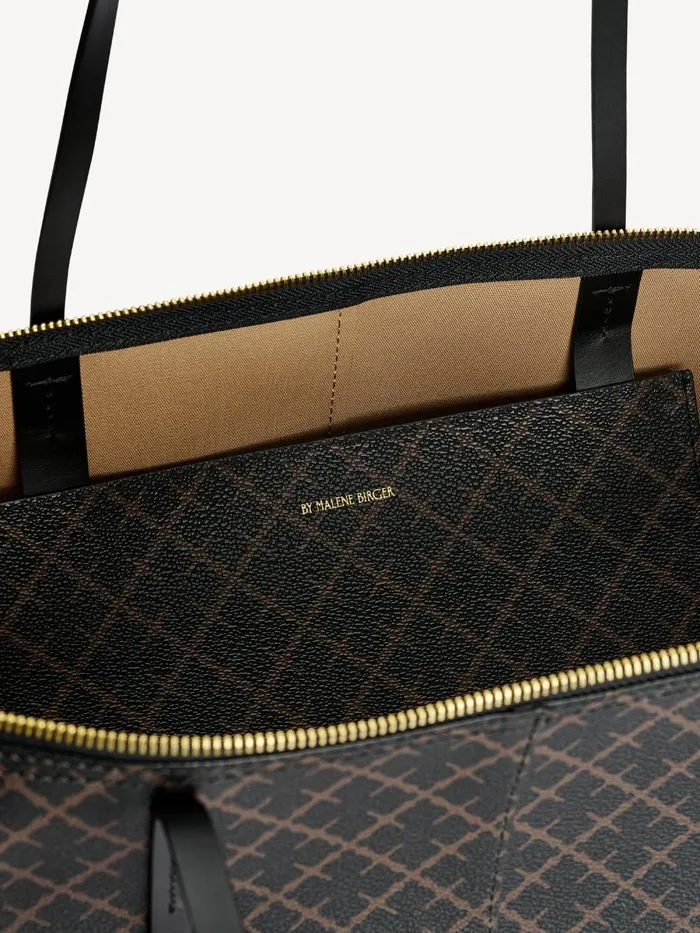 Bags Women By Malene Birger Luze Tote Bag Dark Chokolate Bags Women By Malene Birger Luze Tote Bag Dark Chokolate