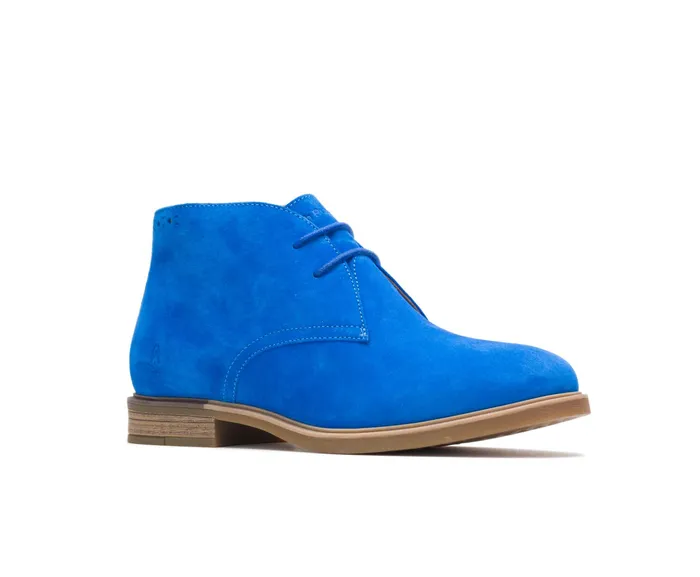 Bailey Chukka Boot Electric Blue Suede Boots Hush Puppies Women Bailey Chukka Boot Electric Blue Suede Boots Hush Puppies Women