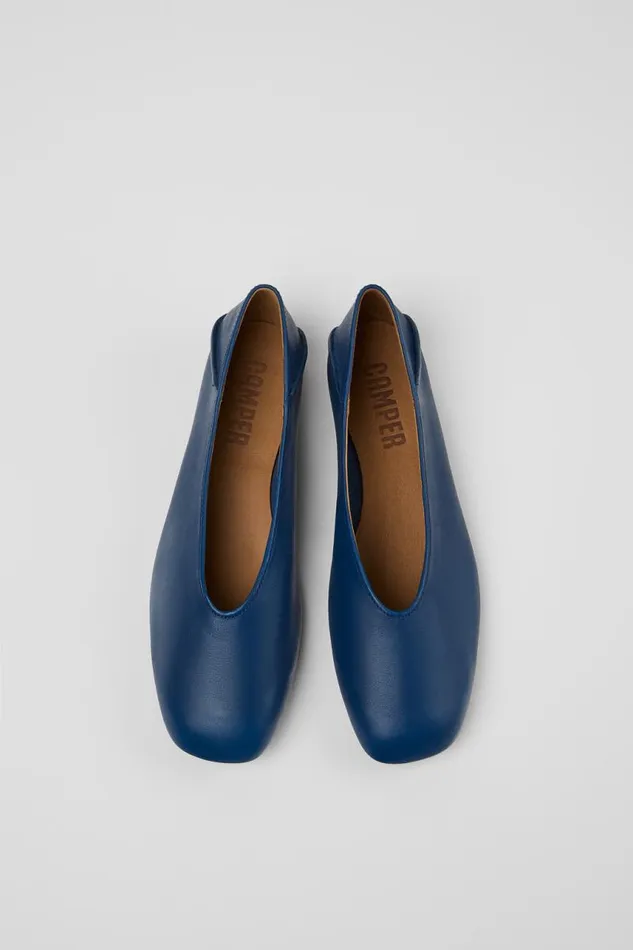 Ballerinas Women Camper Casi Myra Blue Leather Ballerinas Ballerinas Women Camper Casi Myra Blue Leather Ballerinas