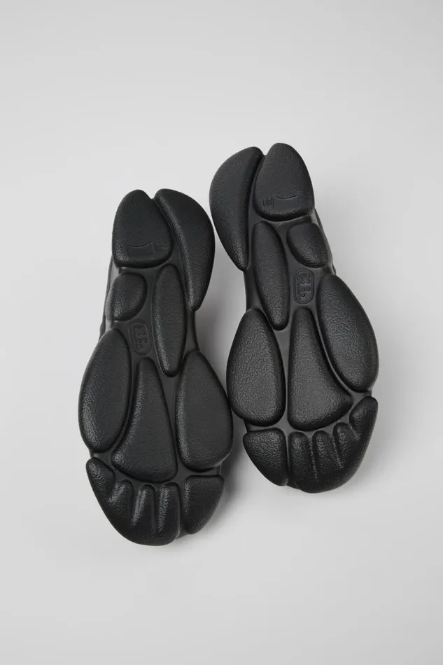 Ballerinas Women Camper Karst Black Leather Shoes
