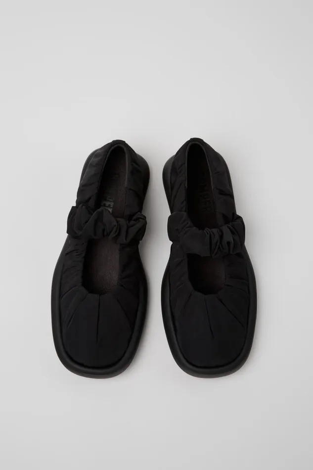 Ballerinas Women Camper Onda Black Recycled PET Ballerina