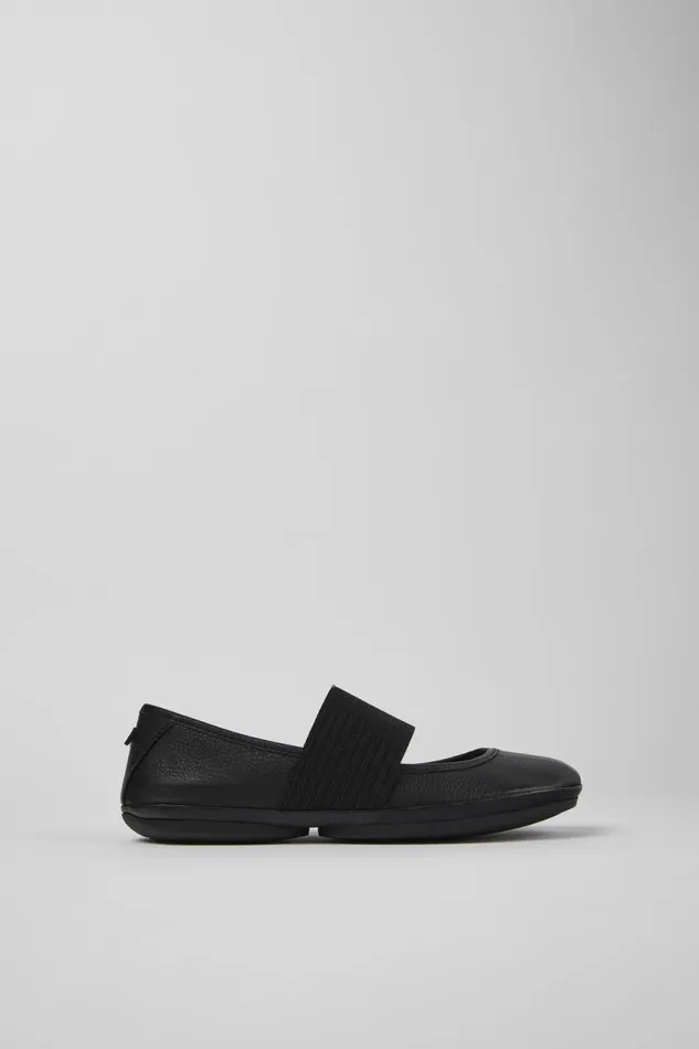 Ballerinas Women Camper Right Black Leather Ballerina Ballerinas Women Camper Right Black Leather Ballerina