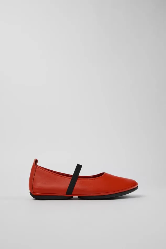 Ballerinas Women Camper Right Red Leather Mary Jane Ballerinas Women Camper Right Red Leather Mary Jane