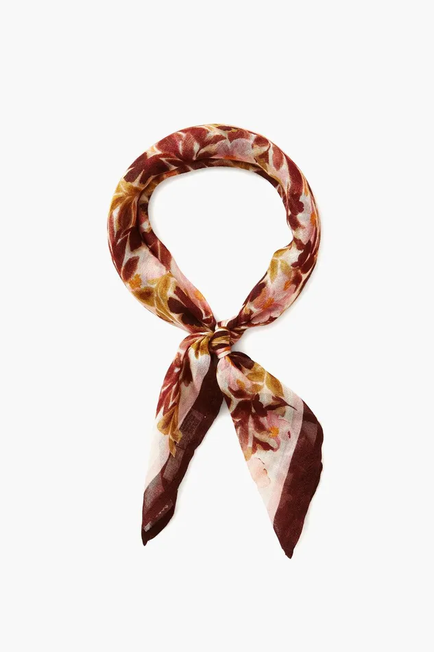 Bandana Dusty Rose Floral Women Chan Luu Bandanas